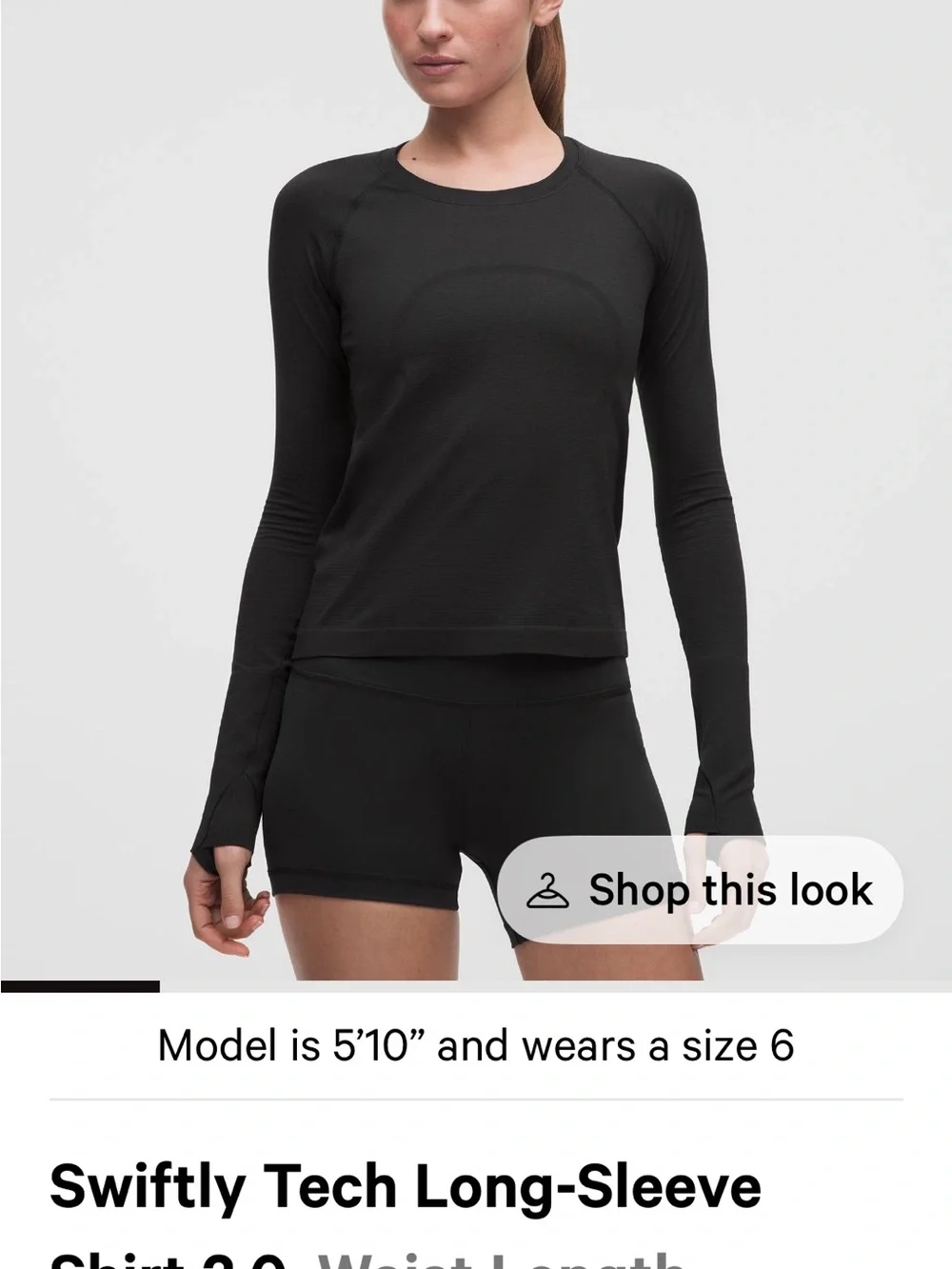 lululemon athletica lululemon swiftly